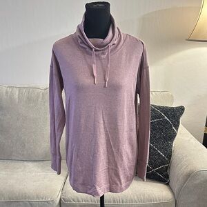 Old Navy Women's Active Cowl Neck Sweater - Lavender